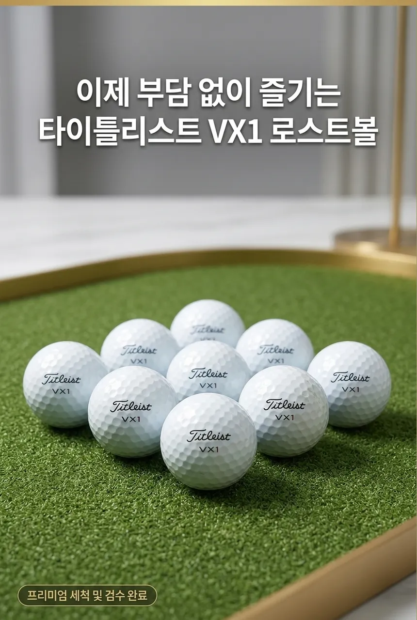 타이틀 리스트 VX1 로스트볼 - 히어로