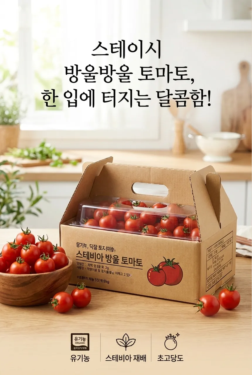 스테이시 방울방울 토마토 공개 제작 결과