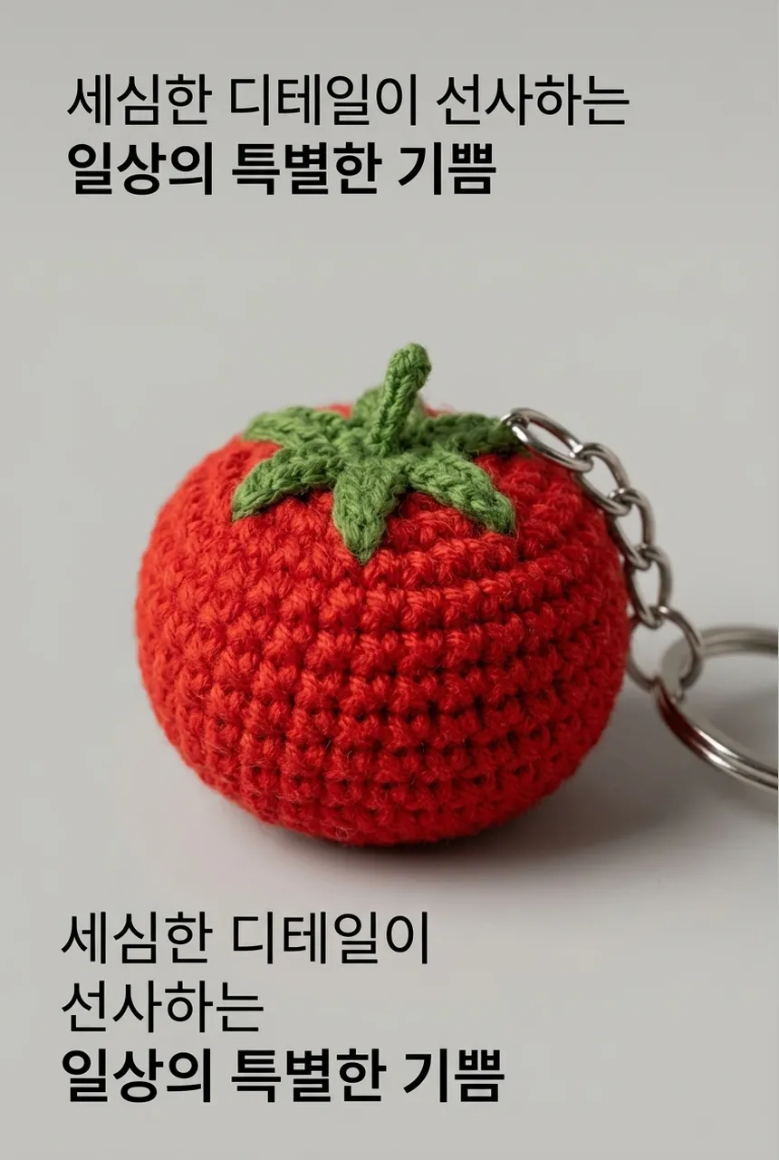 뜨개토마토키링 - 가치 제안